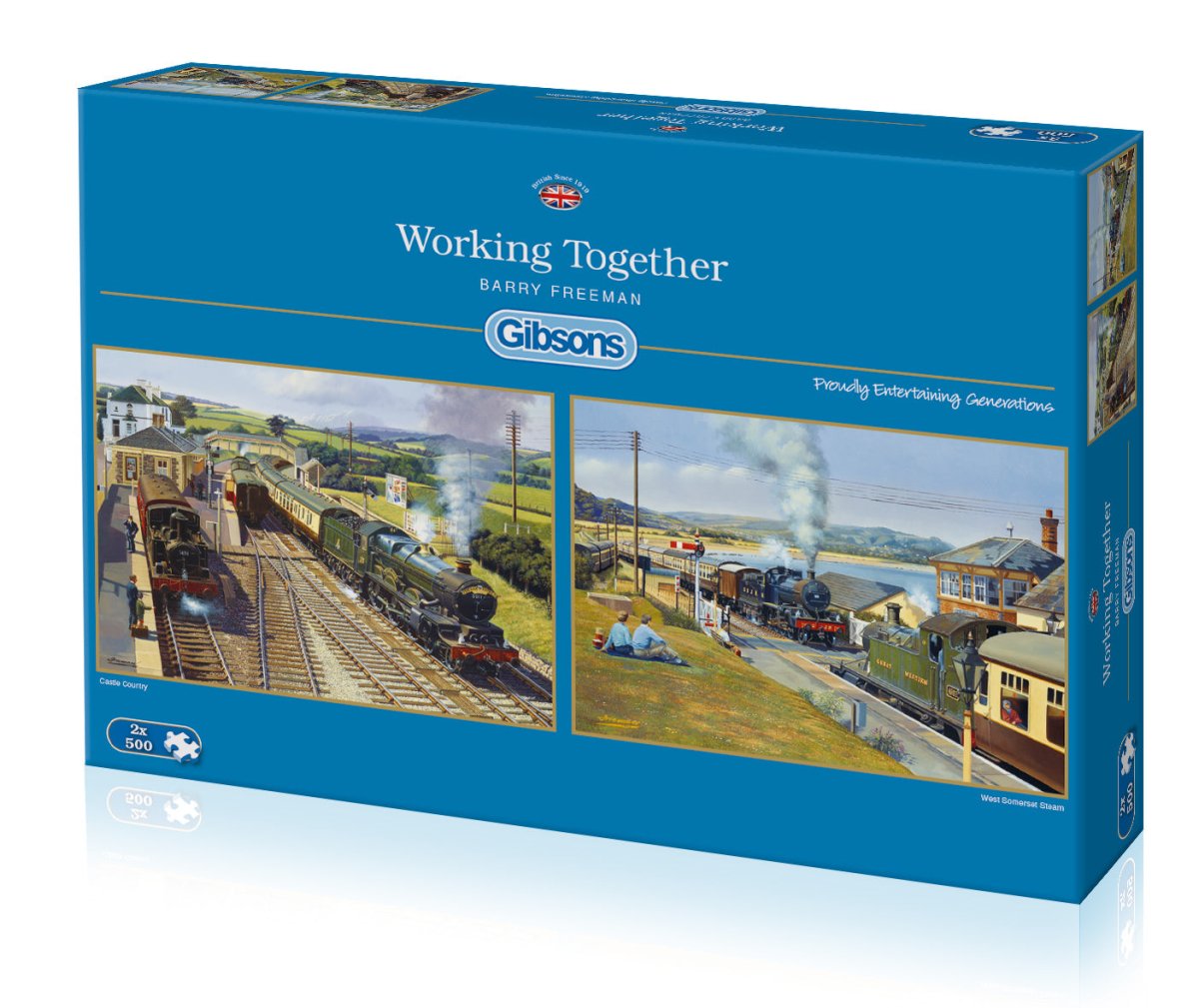 Working Together - 2x500 brikker - Nordisk Spil