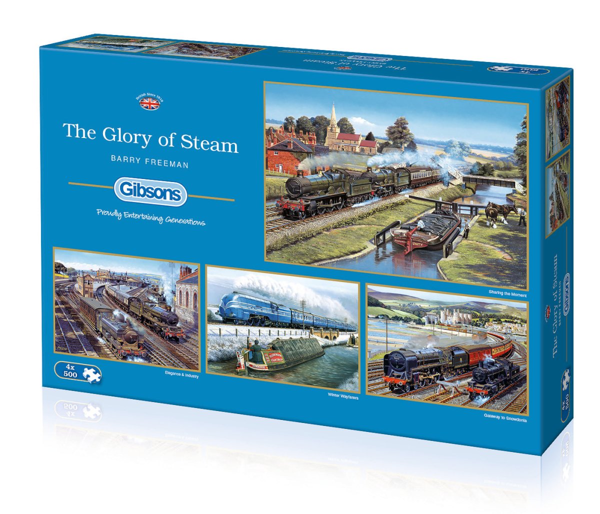 The Glory of Steam, 4x500 brikker - Nordisk Spil