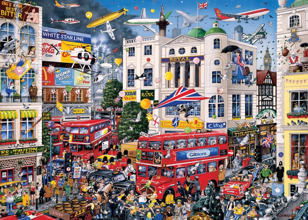 I Love London, 1000 brikker - Nordisk Spil