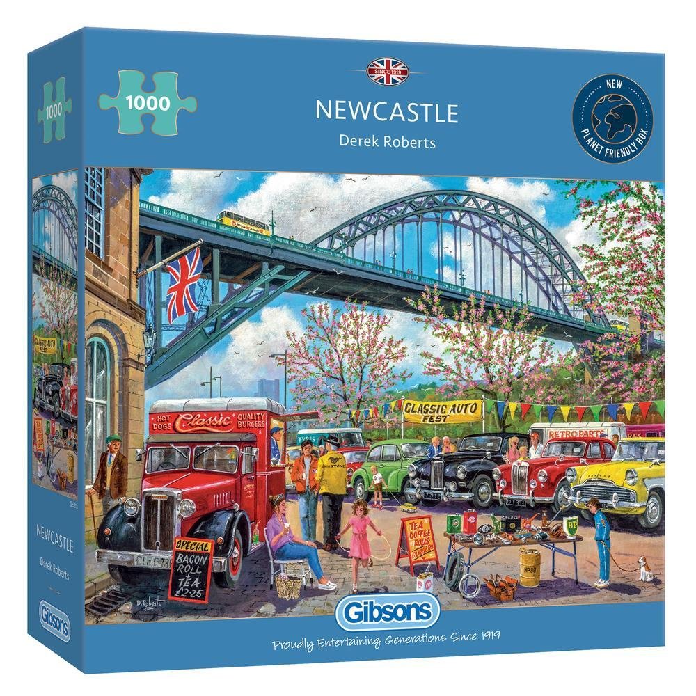 Newcastle - 1000 Brikker - Nordisk Spil