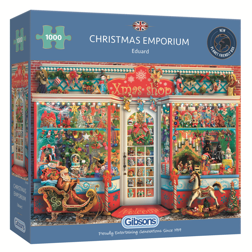 Christmas Emporium - 1000 brikker - Nordisk Spil