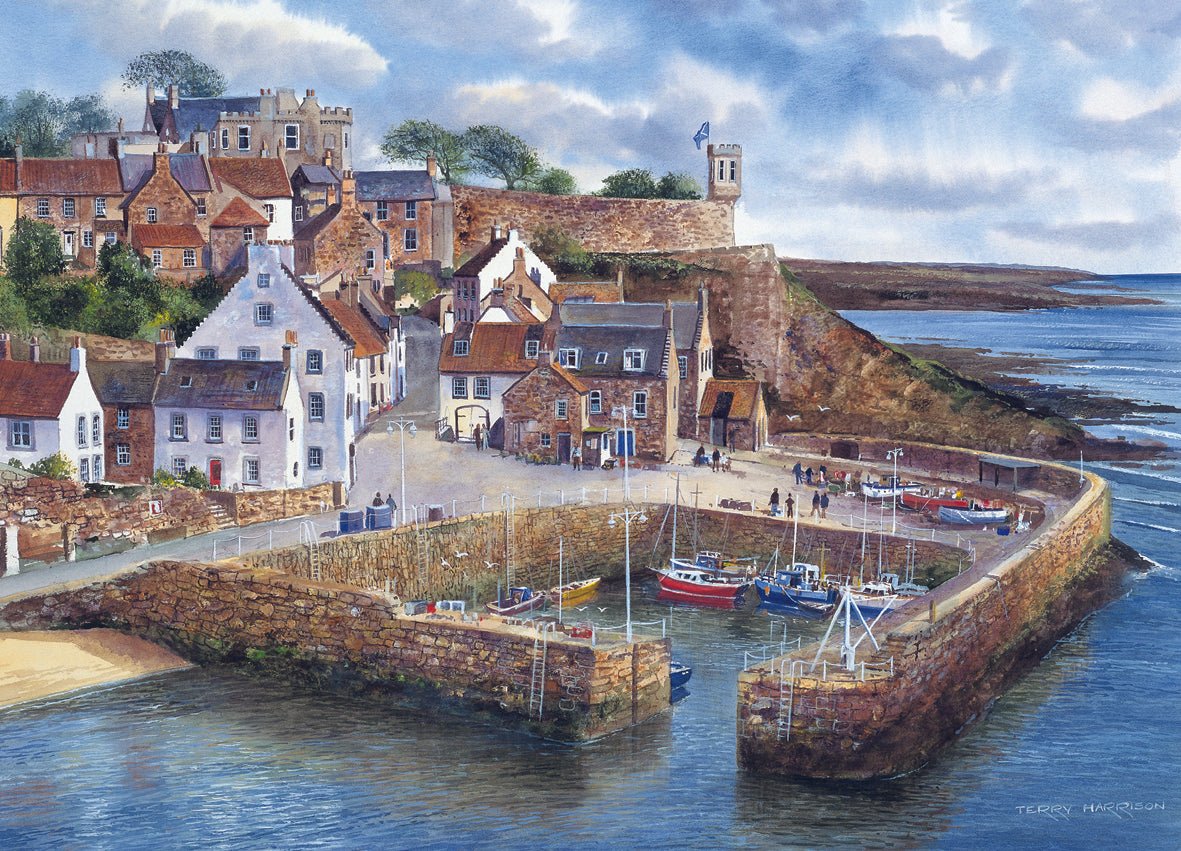 Crail Harbour - 1000 brikker - Nordisk Spil