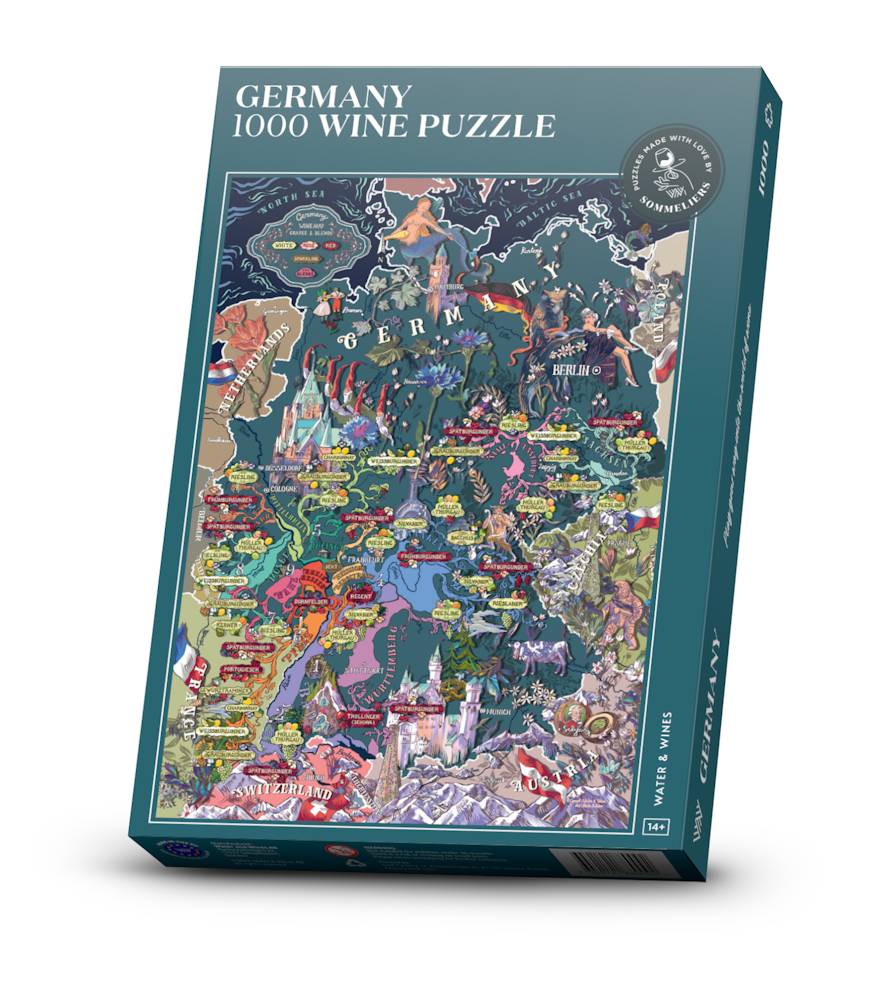 Vin: Tyskland - 1000 brikker - Nordisk Spil