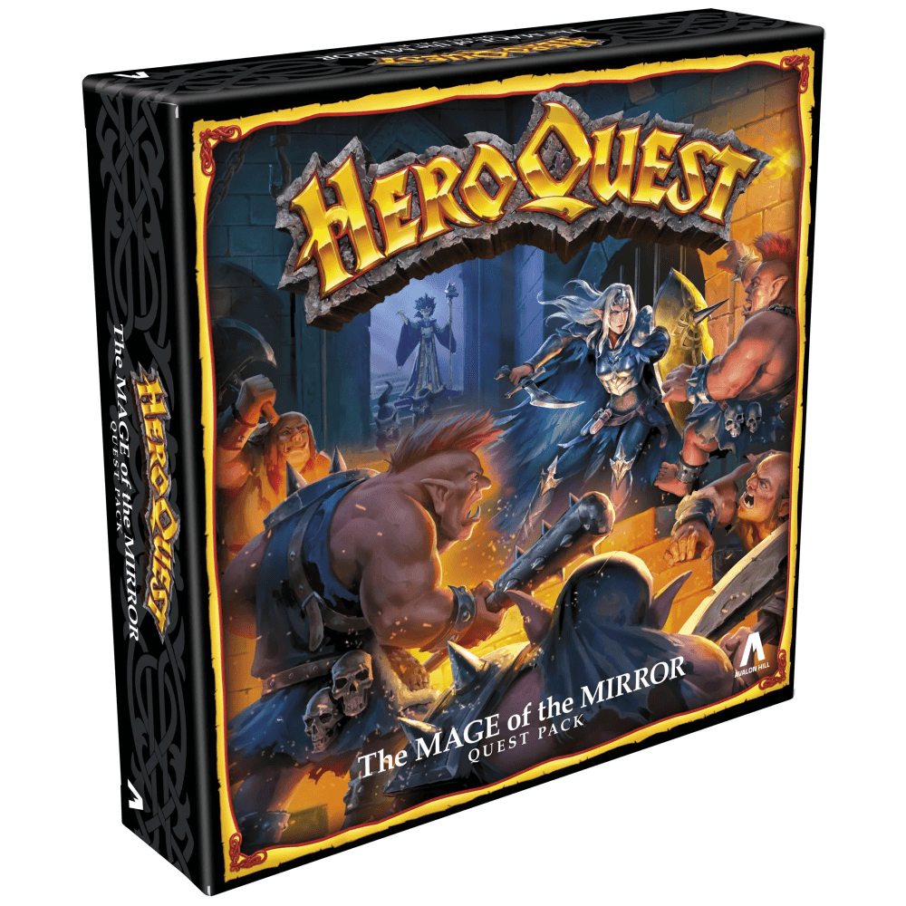 HeroQuest - The Mage Of The Mirror Quest - Engelsk - Nordisk Spil