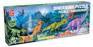 Dinosaurer puslespil - 200 brikker - Nordisk Spil