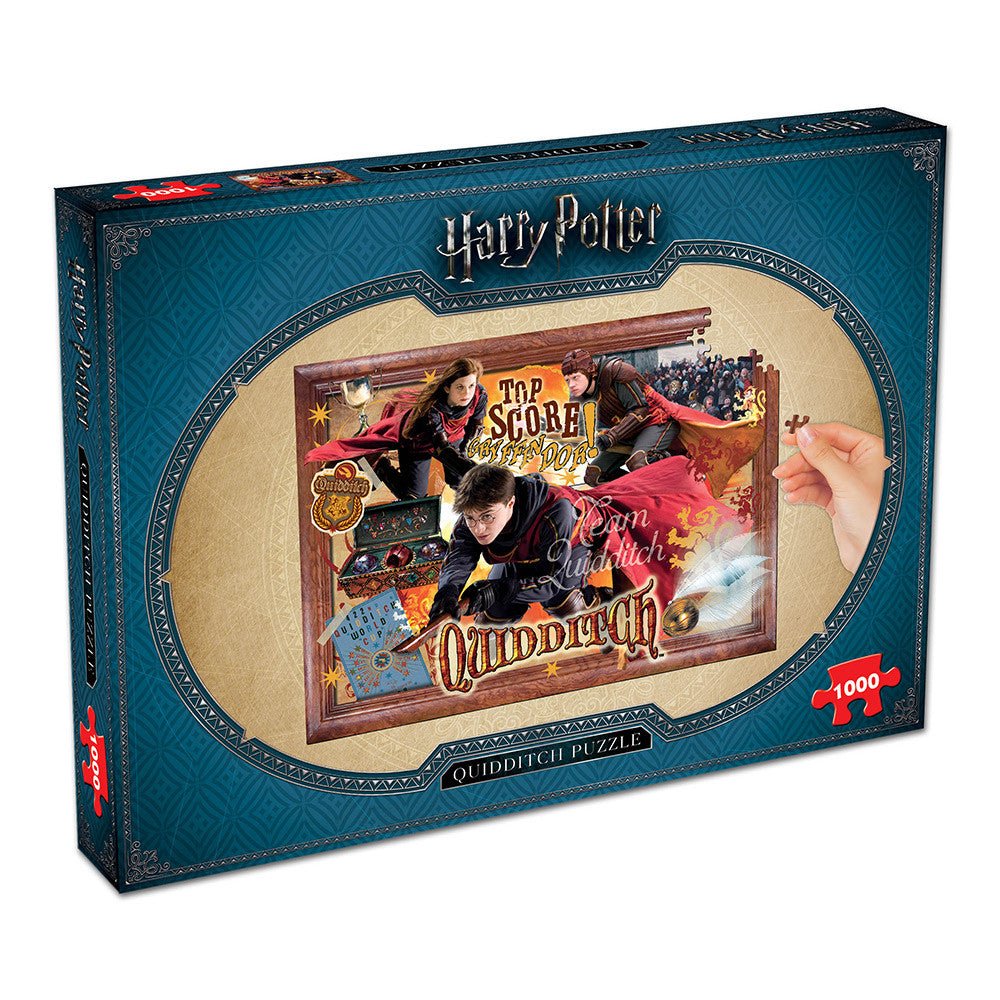 Harry Potter: Quidditch - 1000 brikker - Nordisk Spil