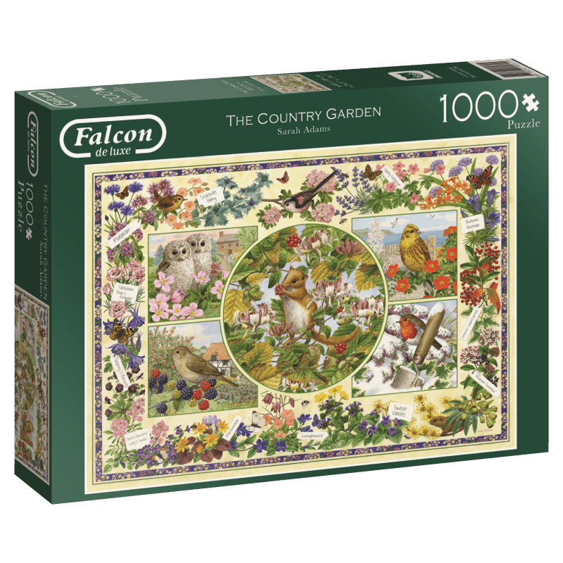 The Country Garden - 1000 brikker - Nordisk Spil