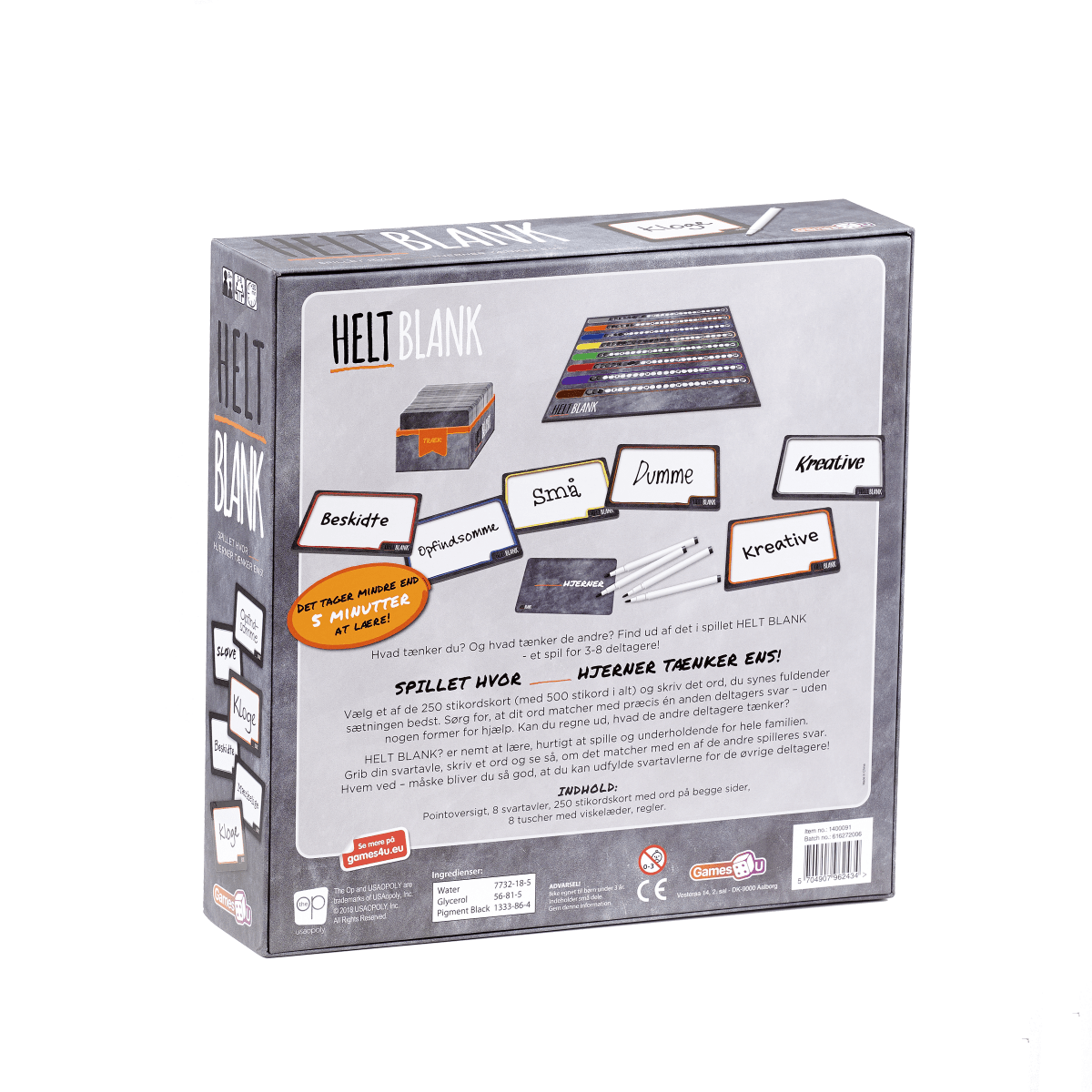 Helt Blank - Nordisk Spil