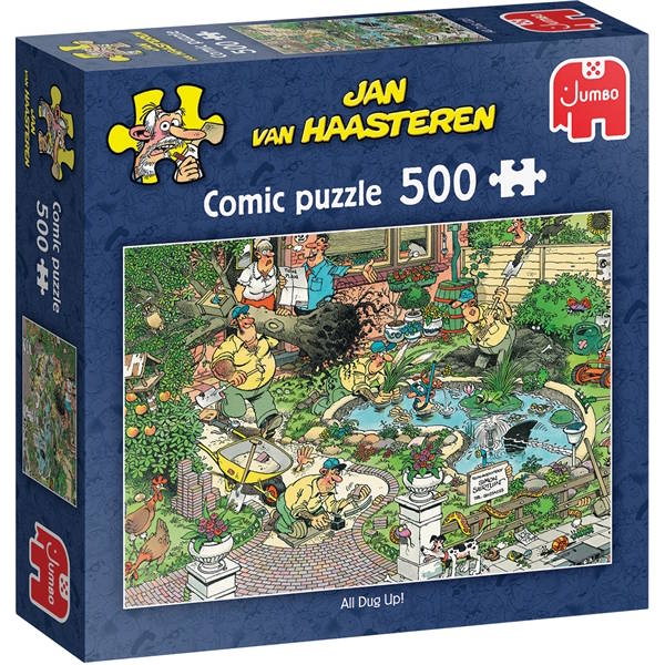 Jan van Haasteren: Havearbejde - 500 brikker - Nordisk Spil