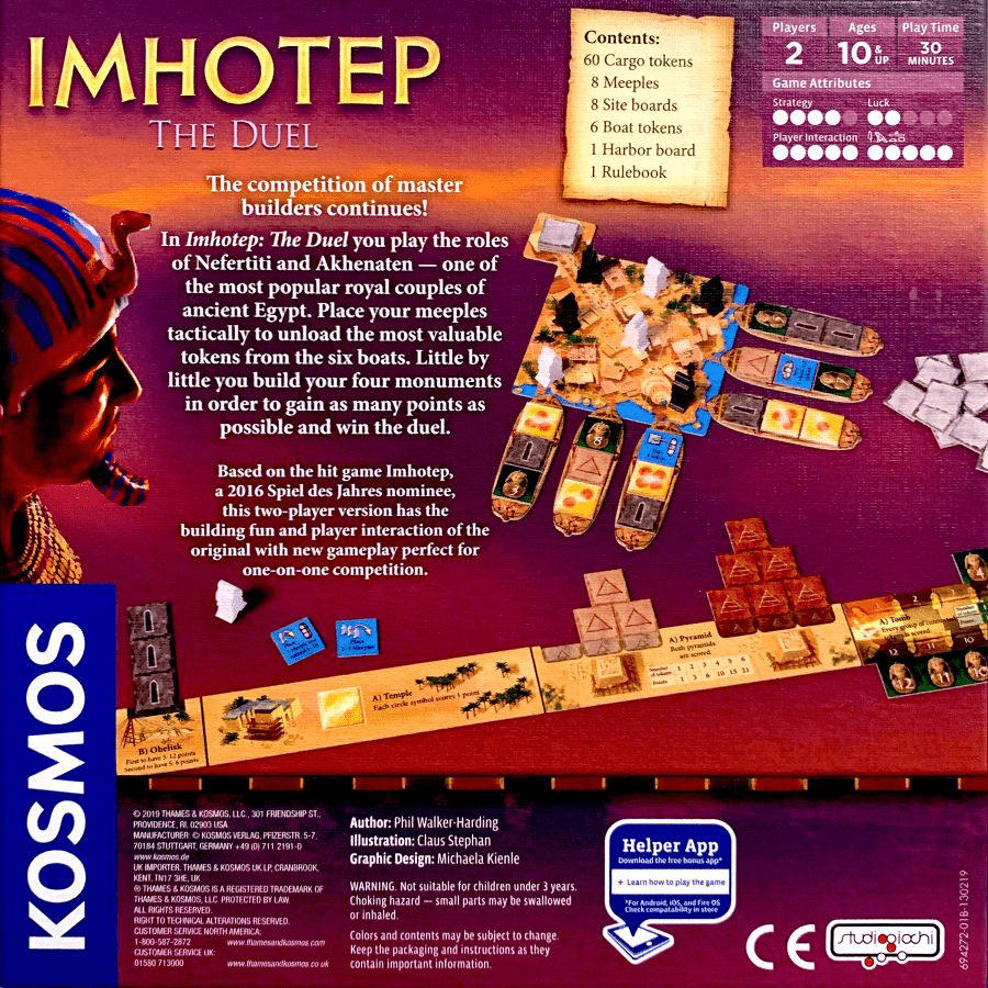 Imhotep: The Duel - Nordisk Spil