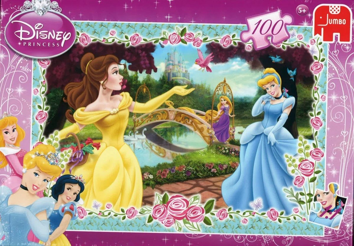 Disney - Prinsesser ved søen - 100 brikker - Nordisk Spil