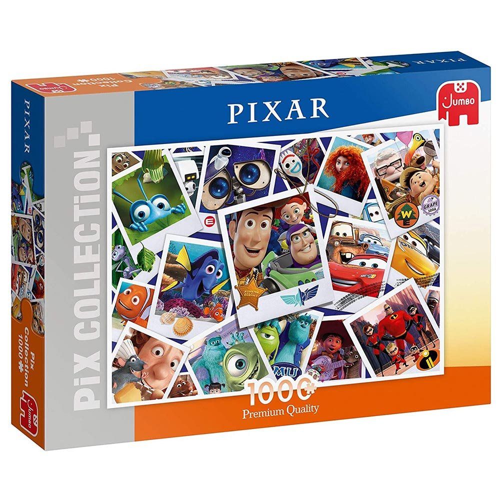 Disney Pixar Pix Collection - 1000 brikker - Nordisk Spil