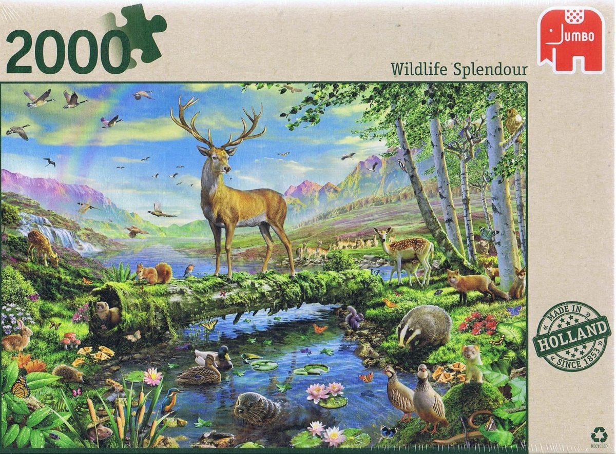 Wildlife Splendour, 2000 brikker - Nordisk Spil