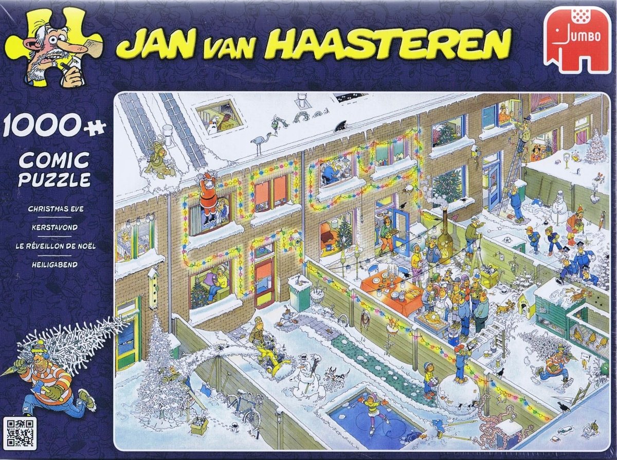 Jan van Haasteren - Christmas Eve - 1000 brikker - Nordisk Spil