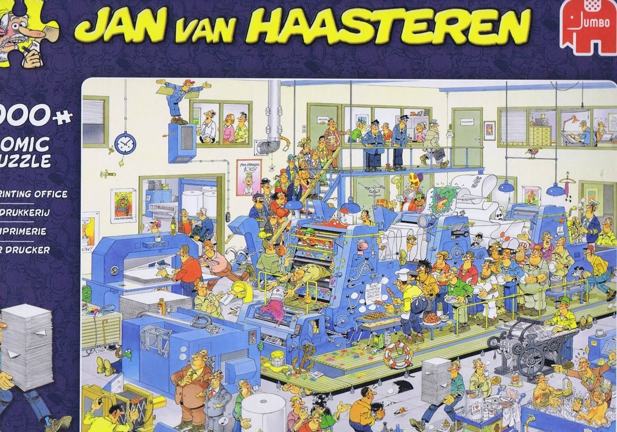 The Printing Office - 3000 brikker - Nordisk Spil