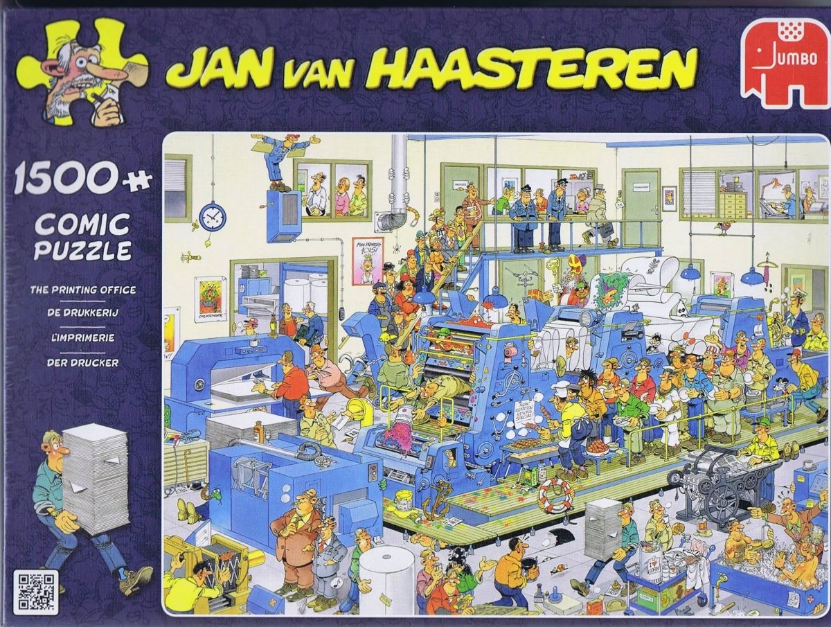 The Printing Office - 1500 brikker - Nordisk Spil