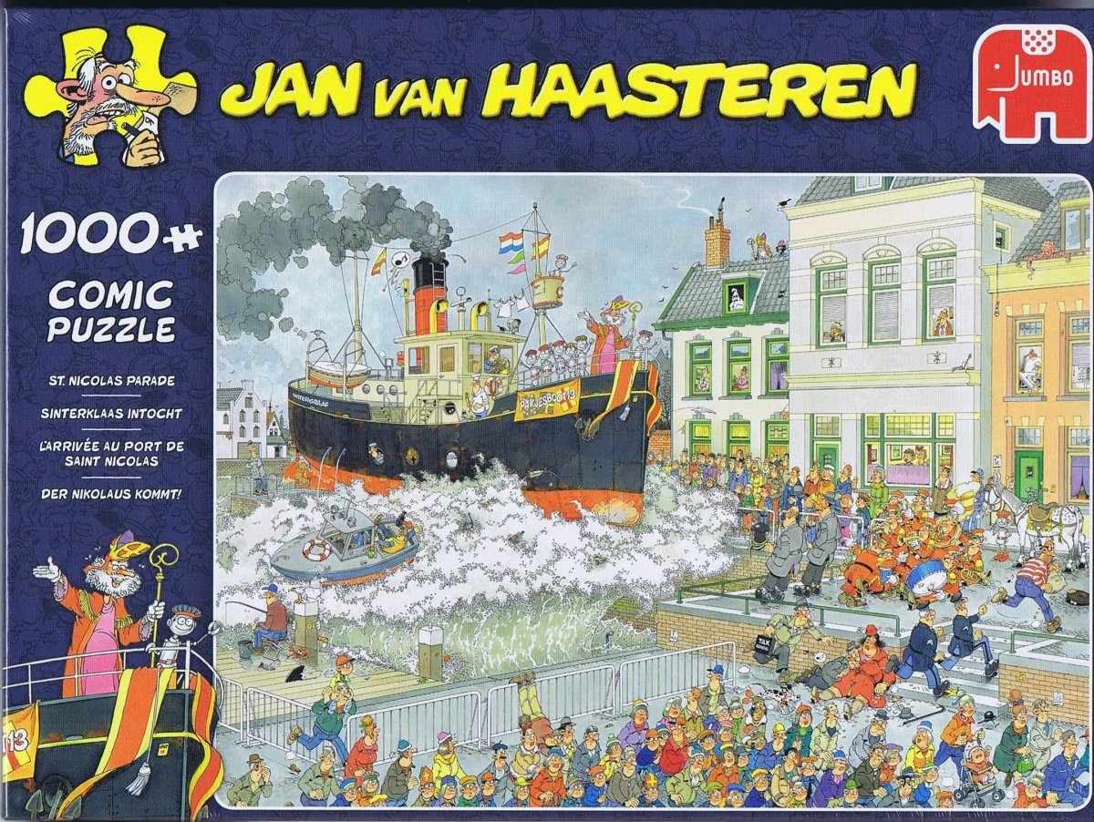 Jan van Haasteren: St. Nicolas parade - 1000 brikker - Nordisk Spil