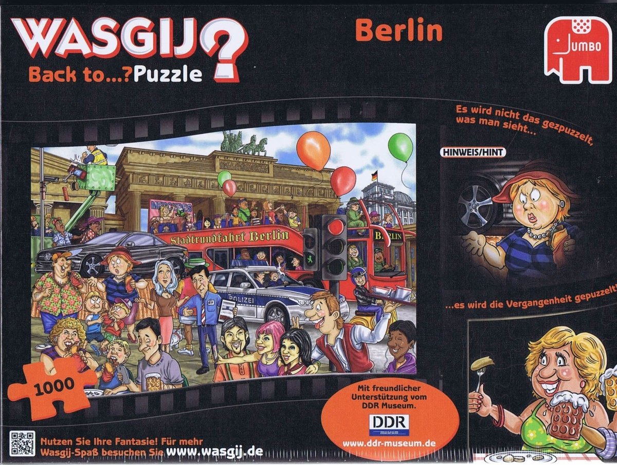 Wasgij? Back to...? Berlin, 1000 brikker - Nordisk Spil