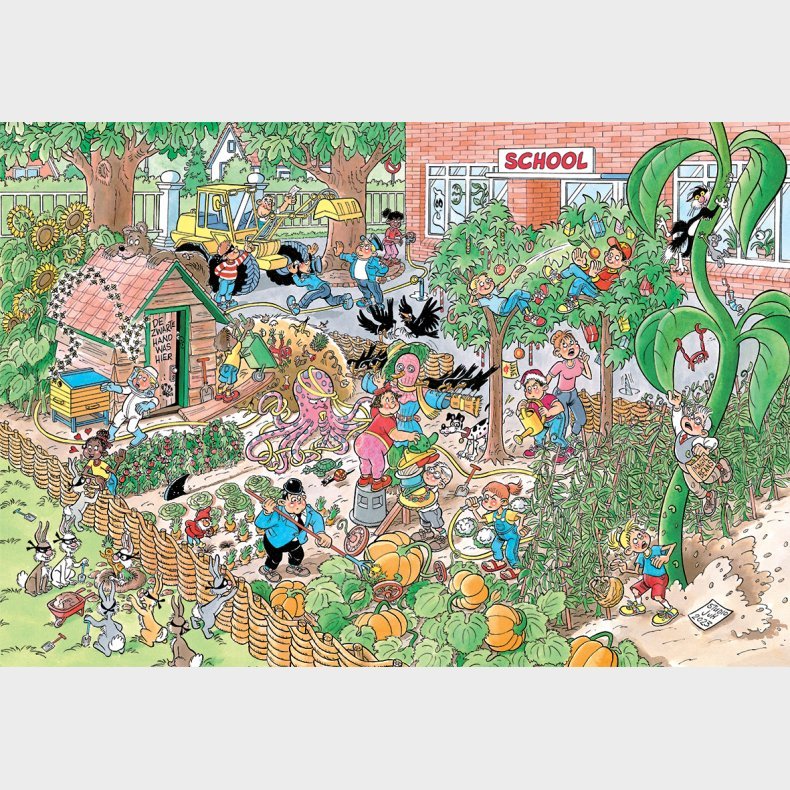 Jan van Haasteren: I skolegården - 360 brikker - Nordisk Spil