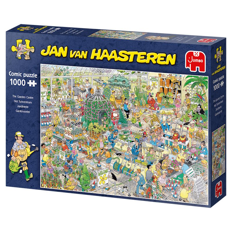 Havecenteret - 1000 brikker - Nordisk Spil