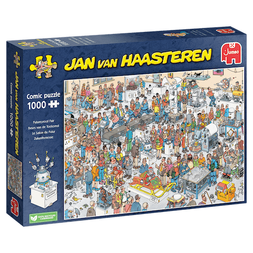 Udstilling om fremtiden - 1000 brikker - Nordisk Spil