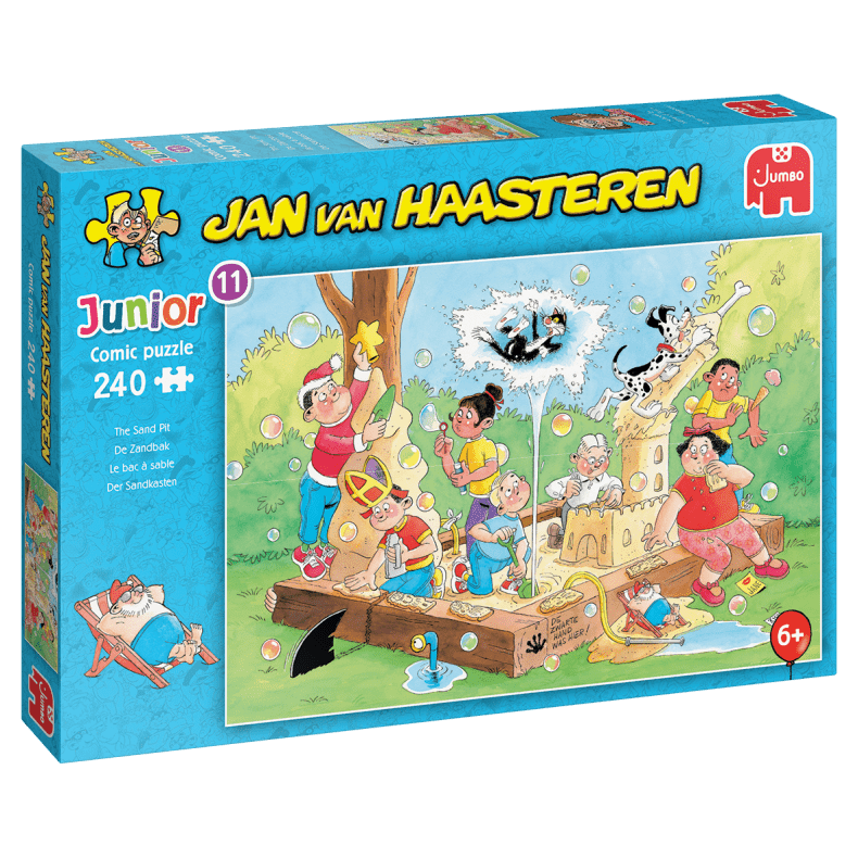 Jan van Haasteren: I sandkassen - 240 brikker - Nordisk Spil