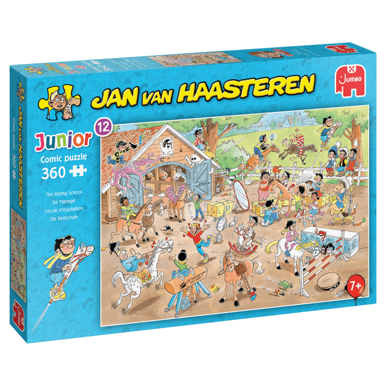 Jan van Haasteren: Rideskolen - 240 brikker - Nordisk Spil