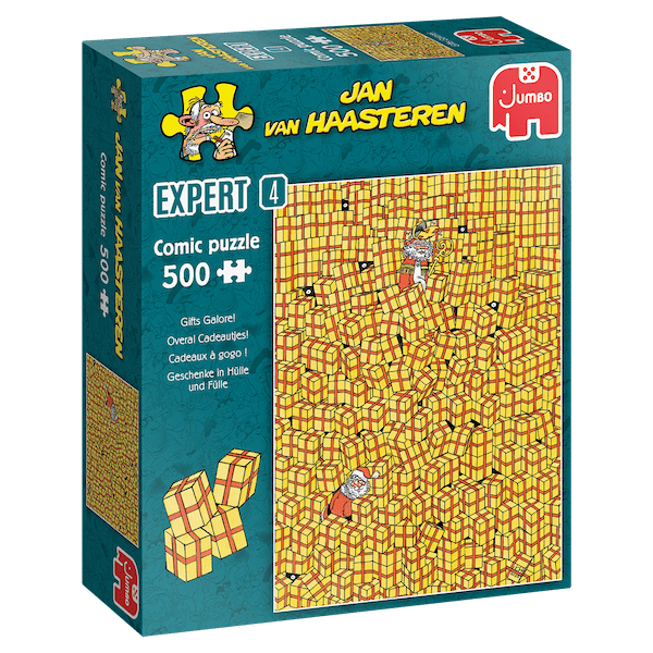 Pakker overalt - 500 brikker - Nordisk Spil