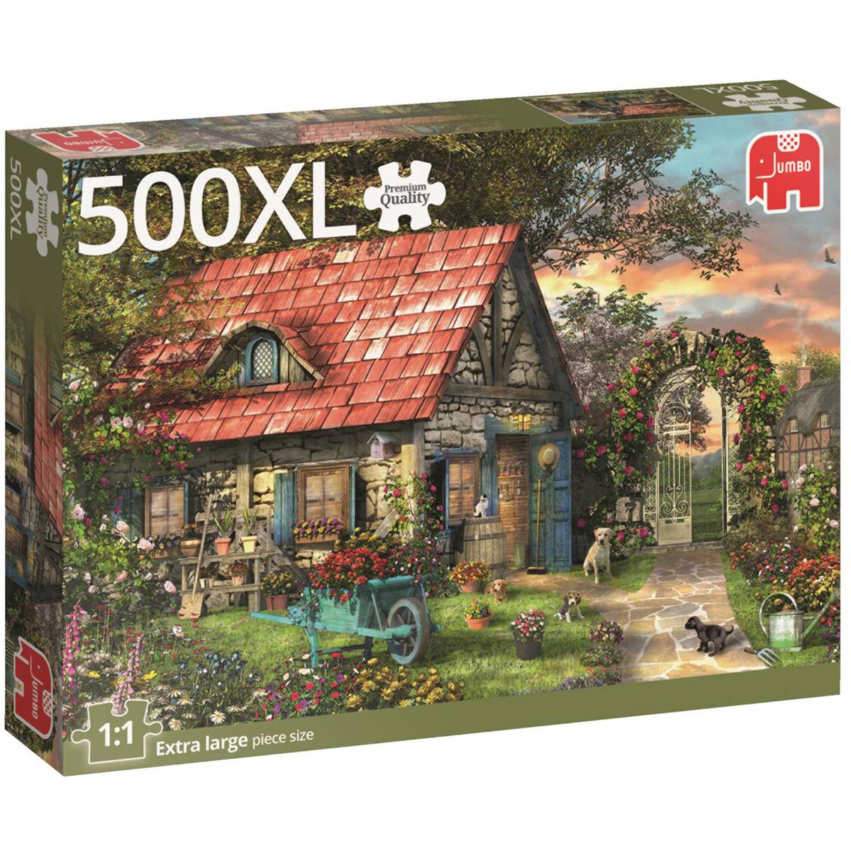 Garden Shed - 500 brikker XL - Nordisk Spil