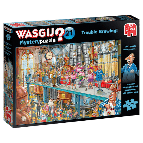 Mystery 21: På bryggeriet - 1000 brikker - Nordisk Spil