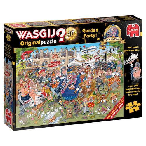 Original 40: Fest i haven - 2x1000 brikker - Nordisk Spil