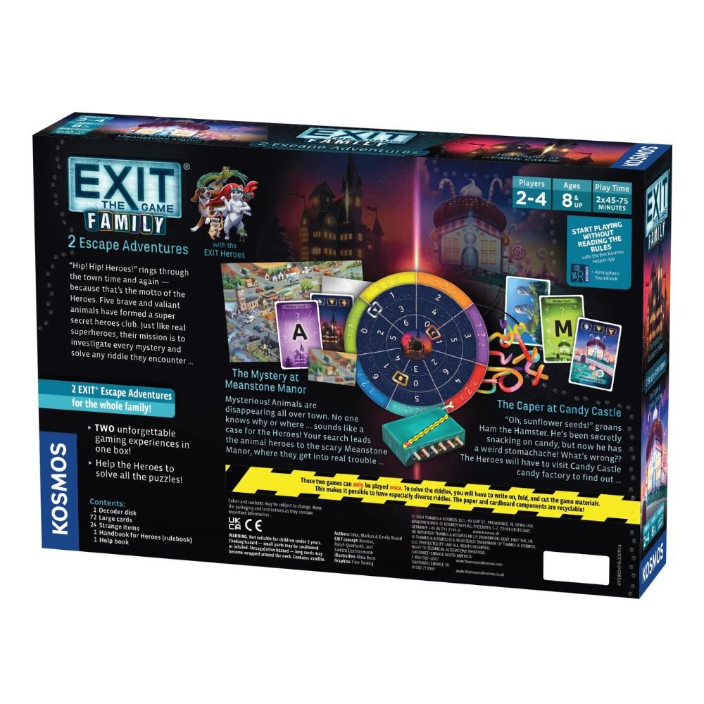 Exit: Family - 2 Escape Adventures - Nordisk Spil