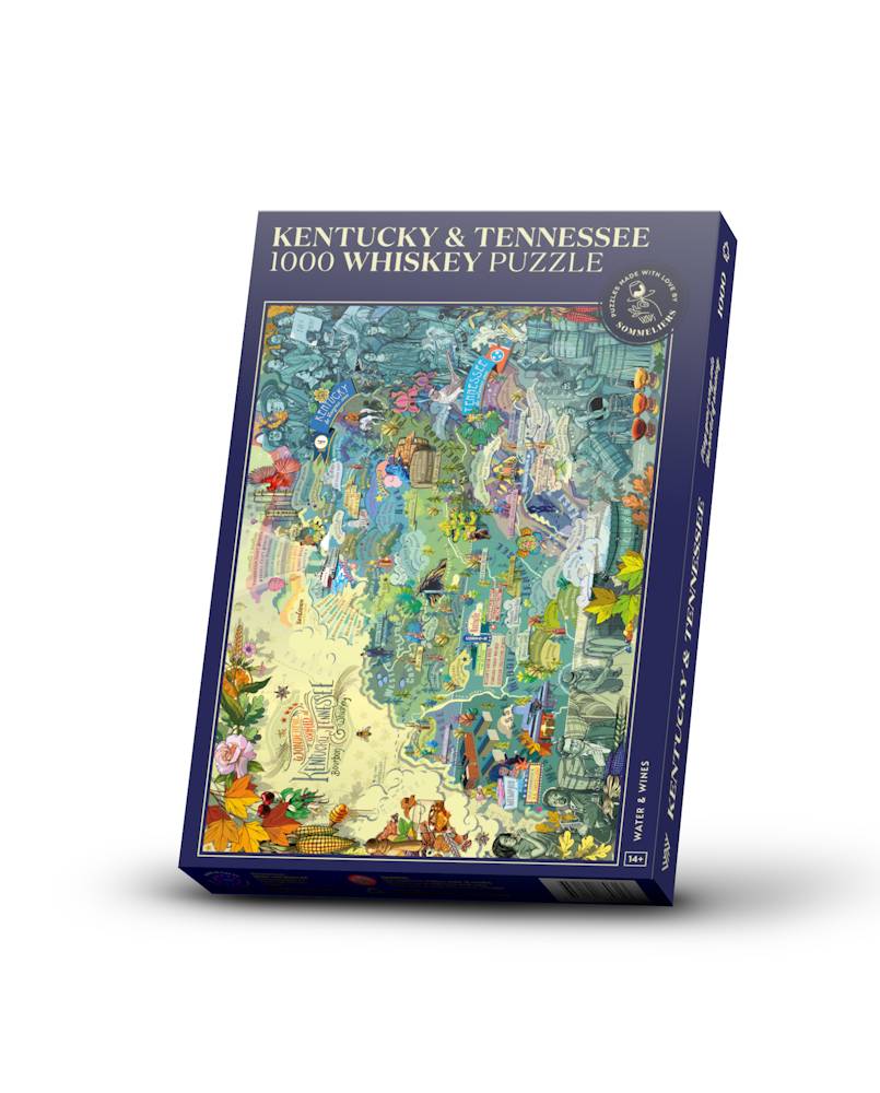 Whisky: Kentucky & Tennessee - 1000 brikker - Nordisk Spil