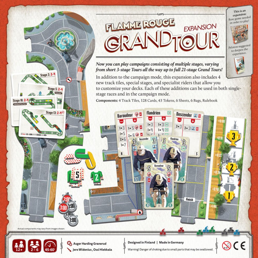 Flamme Rouge: Grand Tour - Nordisk Spil