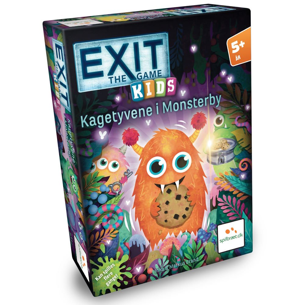 EXIT for Børn: Kagetyvene i Monsterby - Nordisk Spil