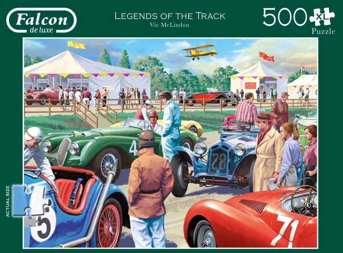 Legends of the track - 500XXL Brikker - Nordisk Spil