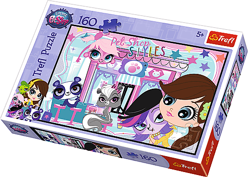 Littlest Petshop - Lets have fun together - 160 brikker - Nordisk Spil