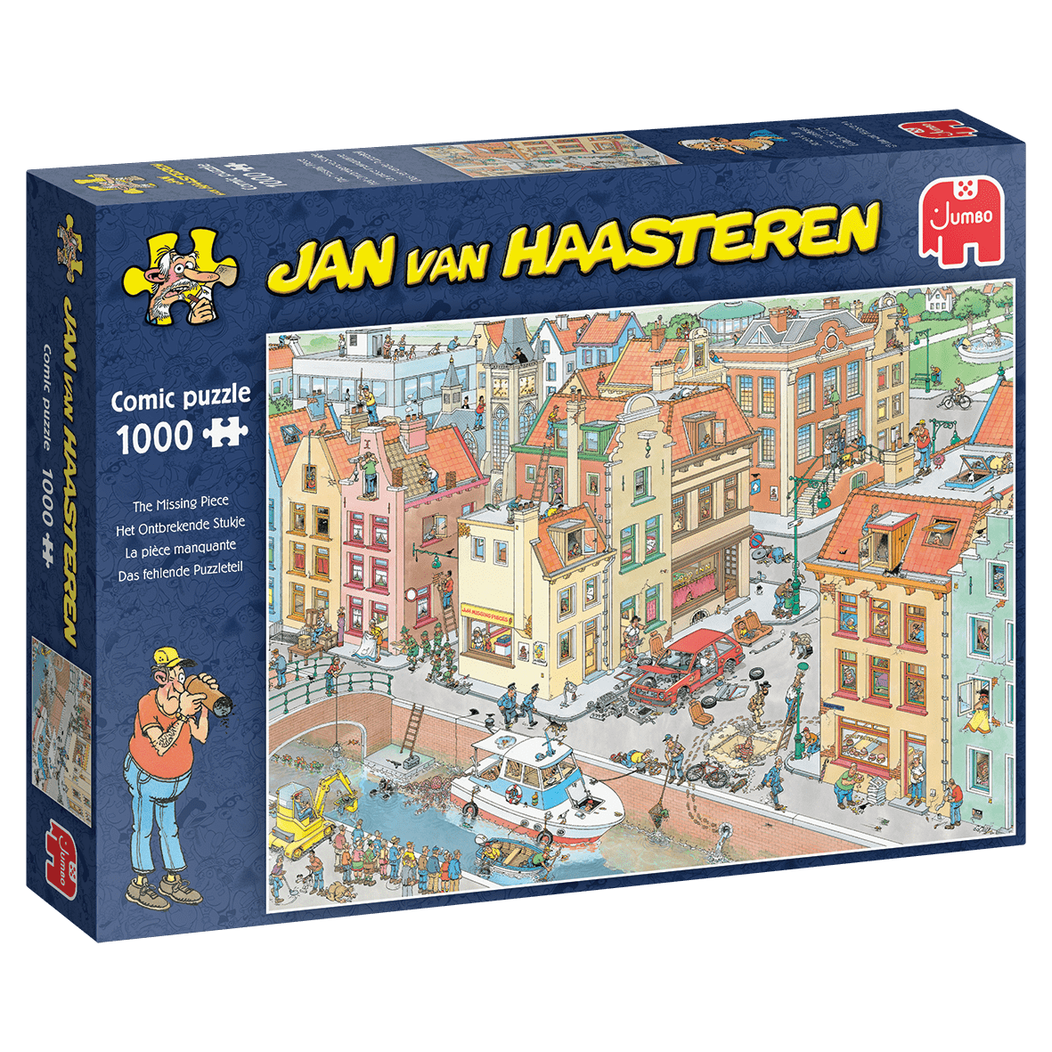 Jan Van Haasteren - Den Manglende Del - 1000 brikker - Nordisk Spil