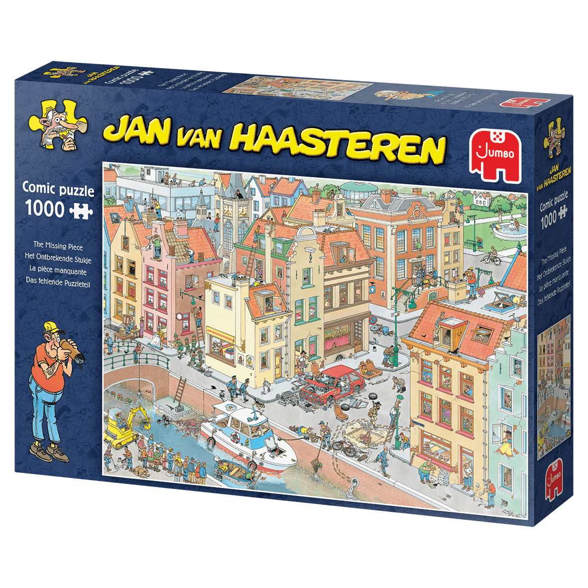 Jan Van Haasteren - Den Manglende Del - 1000 brikker - Nordisk Spil