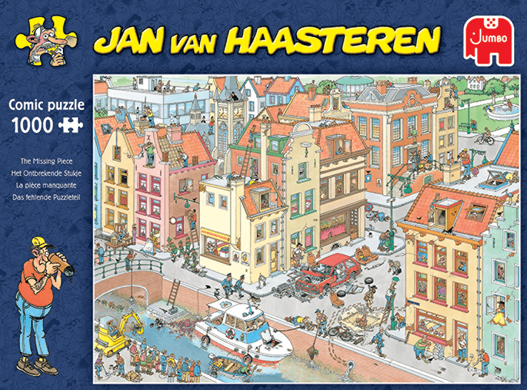 Jan Van Haasteren - Den Manglende Del - 1000 brikker - Nordisk Spil