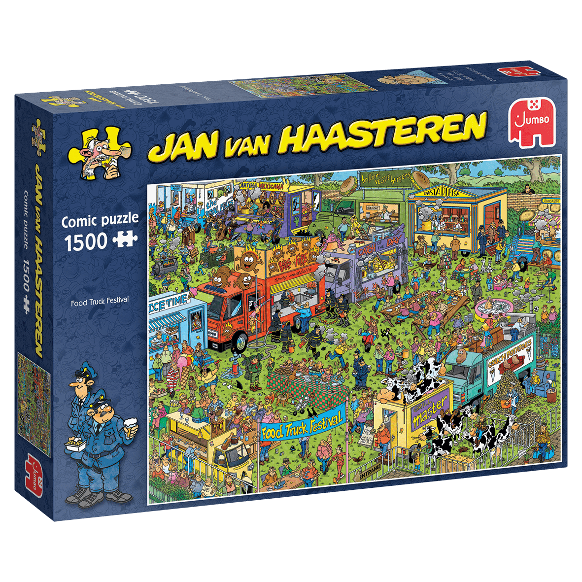 Jan Van Haasteren - Madboderne - 1500 brikker - Nordisk Spil
