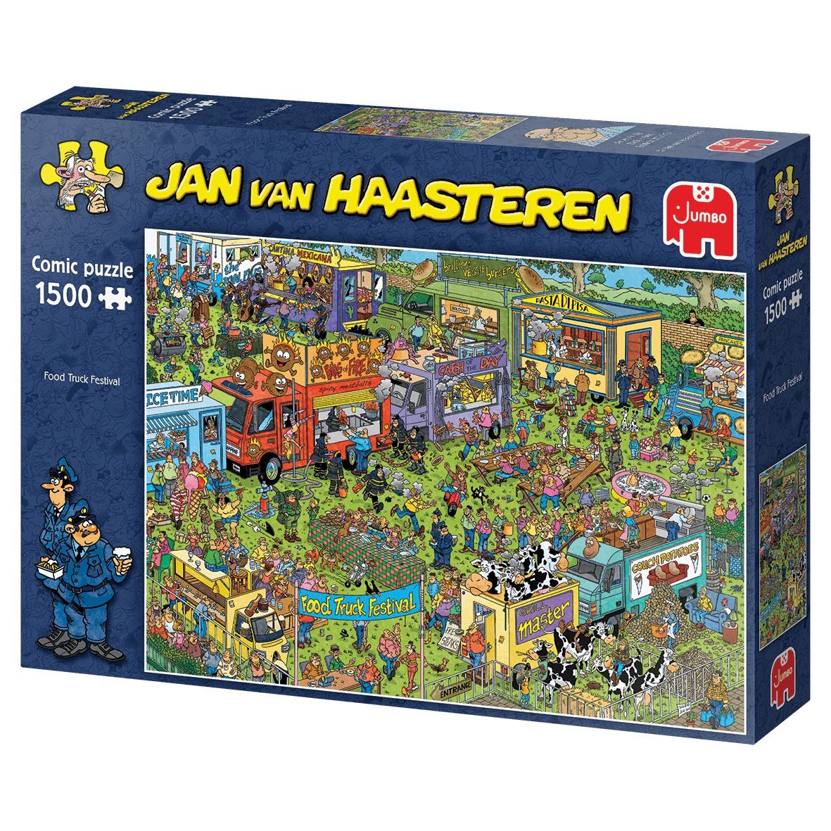 Jan Van Haasteren - Madboderne - 1500 brikker - Nordisk Spil