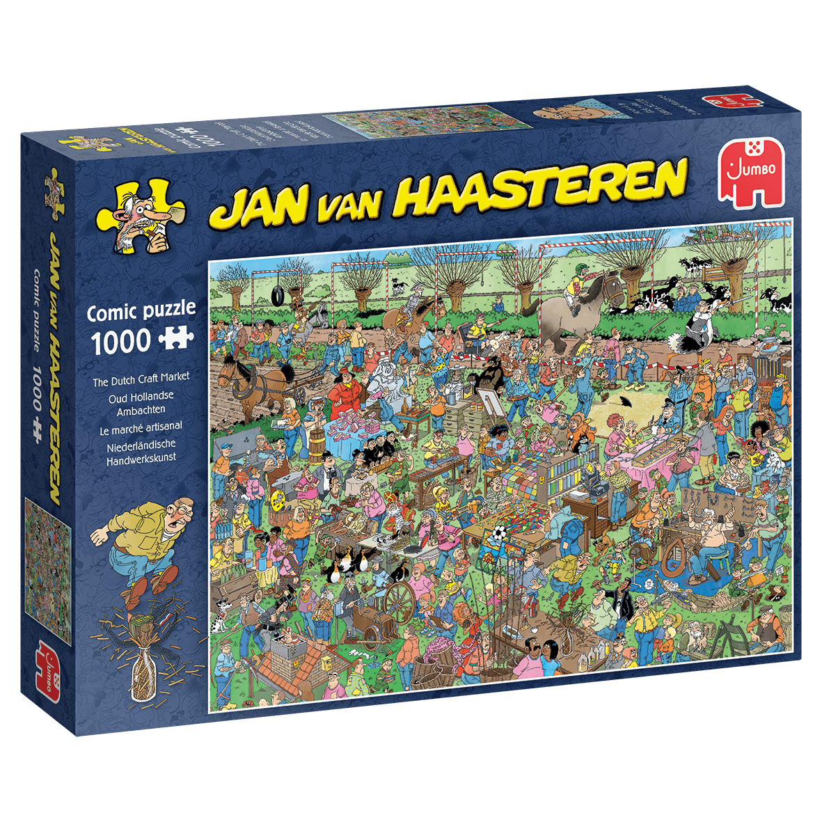 Jan van Haasteren: Markedsdag - 1000 brikker - Nordisk Spil