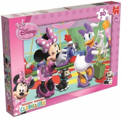 Minnie Mouse og Andersine leger fotograf - 50 brikker - Nordisk Spil