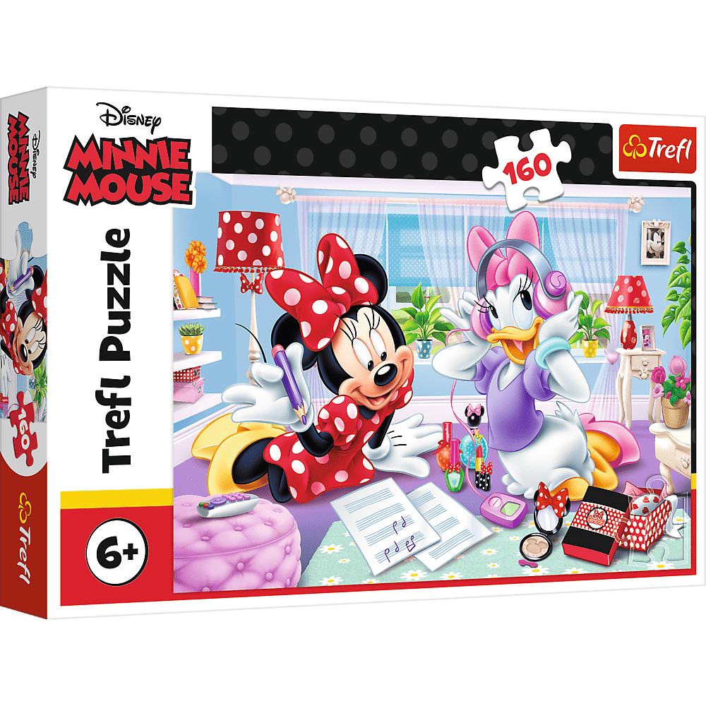 Disney: Minnie Mouse og Andersine - 160 brikker - Nordisk Spil