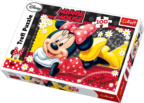 Minnie Mouse - 100 brikker - Nordisk Spil