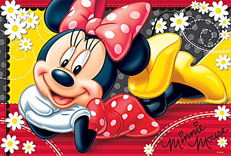 Minnie Mouse - 100 brikker - Nordisk Spil