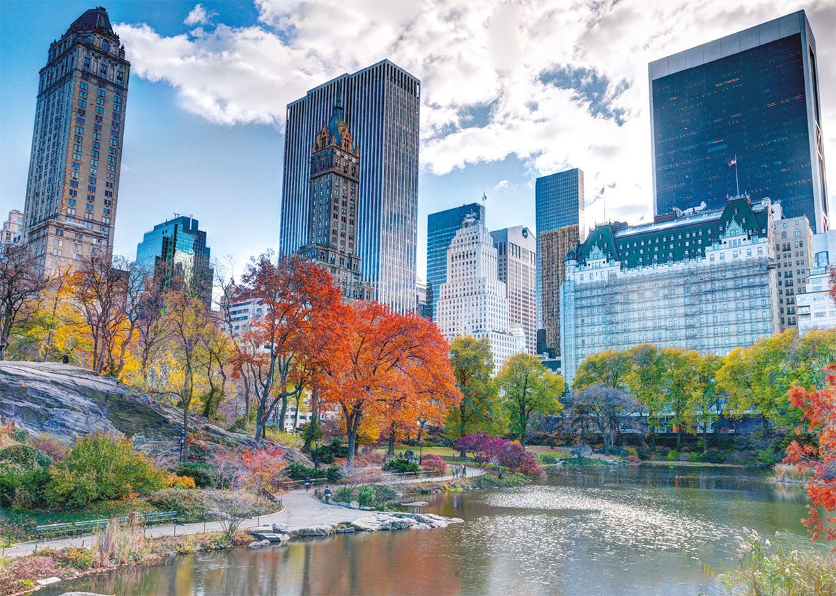 New York Central Park, 1000 brikker - Nordisk Spil