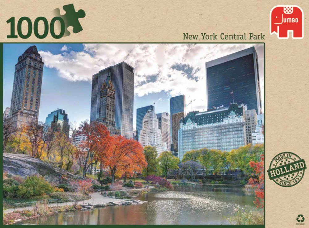 New York Central Park, 1000 brikker - Nordisk Spil
