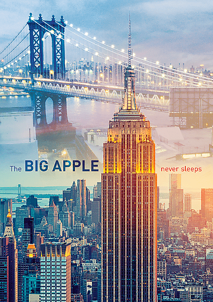 New York at dawn - 1000 Brikker - Nordisk Spil